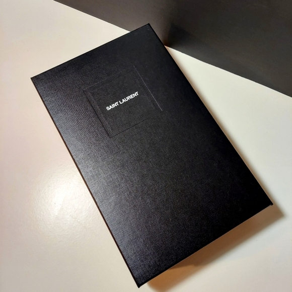 ✨️💎authentic YSL Yves Saint Laurent leopard velvet monogram kate chain - Picture 4 of 16